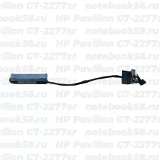 Шлейф жесткого диска для ноутбука HP Pavilion G7-2277sr (6+7pin)