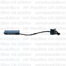 Шлейф жесткого диска для ноутбука HP Pavilion G6-2290sr (6+7pin)