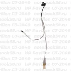 Шлейф матрицы для ноутбука HP Pavilion G7-2040 (40pin LVDS, LED)