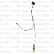 Шлейф матрицы для ноутбука HP Pavilion G7-2239 (40pin LVDS, LED)