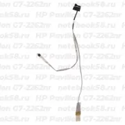 Шлейф матрицы для ноутбука HP Pavilion G7-2262nr (40pin LVDS, LED)