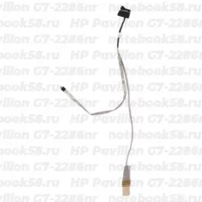 Шлейф матрицы для ноутбука HP Pavilion G7-2286nr (40pin LVDS, LED)