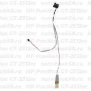 Шлейф матрицы для ноутбука HP Pavilion G7-2312nr (40pin LVDS, LED)