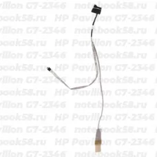 Шлейф матрицы для ноутбука HP Pavilion G7-2346 (40pin LVDS, LED)