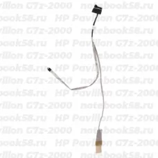 Шлейф матрицы для ноутбука HP Pavilion G7z-2000 (40pin LVDS, LED)