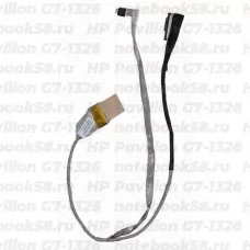 Шлейф матрицы для ноутбука HP Pavilion G7-1326 (40pin LVDS, LED)