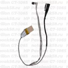 Шлейф матрицы для ноутбука HP Pavilion G7-1065 (40pin LVDS, LED)