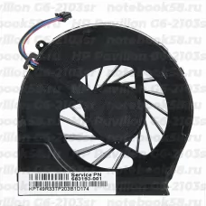 Вентилятор для ноутбука HP Pavilion G6-2103sr (4 контакта)