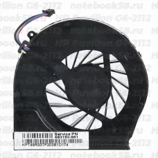 Вентилятор для ноутбука HP Pavilion G6-2112 (4 контакта)