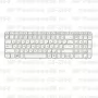 Клавиатура для ноутбука HP Pavilion G6-2148 Белая, с рамкой