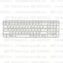 Клавиатура для ноутбука HP Pavilion G6-2340sr Белая, с рамкой