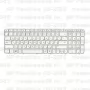 Клавиатура для ноутбука HP Pavilion G6-2385 Белая, с рамкой