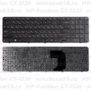 Клавиатура для ноутбука HP Pavilion G7-1320 Черная