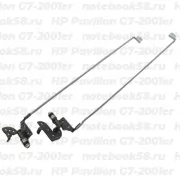 Петли матрицы для ноутбука HP Pavilion G7-2001er (левая + правая)
