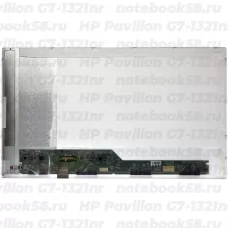 Матрица для ноутбука HP Pavilion G7-1321nr (1600x900 HD+) TN, 40pin, Глянцевая