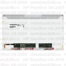 Матрица для ноутбука HP Pavilion G6-2016 (1366x768 HD) TN, 40pin, Глянцевая