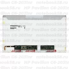 Матрица для ноутбука HP Pavilion G6-2031nr (1366x768 HD) TN, 40pin, Глянцевая