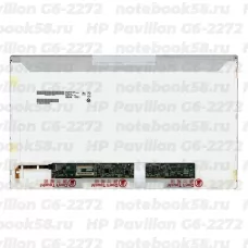 Матрица для ноутбука HP Pavilion G6-2272 (1366x768 HD) TN, 40pin, Глянцевая