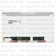 Матрица для ноутбука HP Pavilion G6-2309 (1366x768 HD) TN, 40pin, Глянцевая