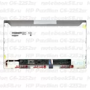 Матрица для ноутбука HP Pavilion G6-2252sr (1366x768 HD) TN, 40pin, Матовая