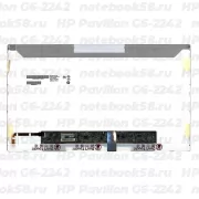 Матрица для ноутбука HP Pavilion G6-2242 (1366x768 HD) TN, 40pin, Глянцевая