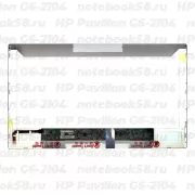 Матрица для ноутбука HP Pavilion G6-2104 (1366x768 HD) TN, 40pin, Матовая