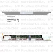 Матрица для ноутбука HP Pavilion G6-2146 (1366x768 HD) TN, 40pin, Матовая