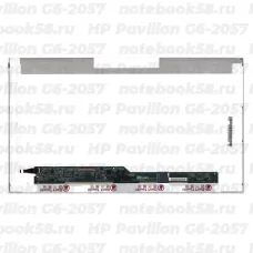 Матрица для ноутбука HP Pavilion G6-2057 (1366x768 HD) TN, 40pin, Глянцевая