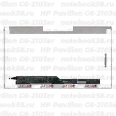 Матрица для ноутбука HP Pavilion G6-2103er (1366x768 HD) TN, 40pin, Глянцевая