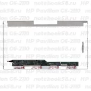 Матрица для ноутбука HP Pavilion G6-2110 (1366x768 HD) TN, 40pin, Глянцевая