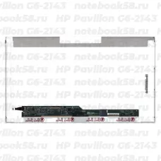 Матрица для ноутбука HP Pavilion G6-2143 (1366x768 HD) TN, 40pin, Глянцевая