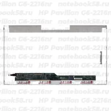 Матрица для ноутбука HP Pavilion G6-2216nr (1366x768 HD) TN, 40pin, Глянцевая