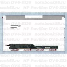 Матрица для ноутбука HP Pavilion DV6-3320 (1366x768 HD) TN, 40pin, Матовая