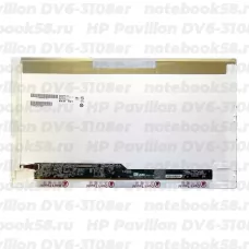 Матрица для ноутбука HP Pavilion DV6-3108er (1366x768 HD) TN, 40pin, Глянцевая