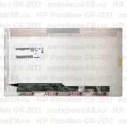Матрица для ноутбука HP Pavilion G6-2131 (1366x768 HD) TN, 40pin, Глянцевая