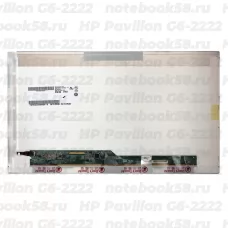 Матрица для ноутбука HP Pavilion G6-2222 (1366x768 HD) TN, 40pin, Глянцевая