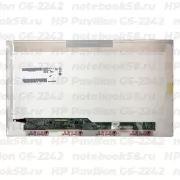 Матрица для ноутбука HP Pavilion G6-2242 (1366x768 HD) TN, 40pin, Глянцевая