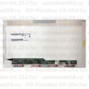Матрица для ноутбука HP Pavilion G6-2347sr (1366x768 HD) TN, 40pin, Глянцевая