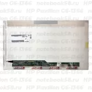 Матрица для ноутбука HP Pavilion G6-1366 (1366x768 HD) TN, 40pin, Глянцевая