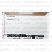 Матрица для ноутбука HP Pavilion G6-2132nr (1366x768 HD) TN, 40pin, Глянцевая