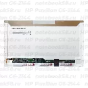 Матрица для ноутбука HP Pavilion G6-2144 (1366x768 HD) TN, 40pin, Глянцевая