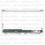 Матрица для ноутбука HP Pavilion G6-2277sr (1366x768 HD) TN, 40pin, Глянцевая