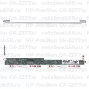 Матрица для ноутбука HP Pavilion G6-2277sr (1366x768 HD) TN, 40pin, Глянцевая