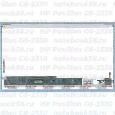 Матрица для ноутбука HP Pavilion G6-2330 (1366x768 HD) TN, 40pin, Глянцевая