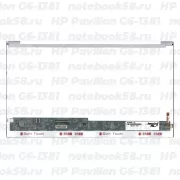 Матрица для ноутбука HP Pavilion G6-1381 (1366x768 HD) TN, 40pin, Глянцевая