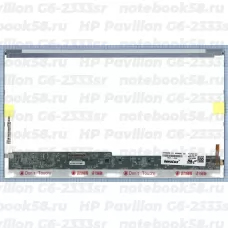 Матрица для ноутбука HP Pavilion G6-2333sr (1366x768 HD) TN, 40pin, Глянцевая