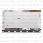 Матрица для ноутбука HP Pavilion G6-2108 (1366x768 HD) TN, 40pin, Глянцевая