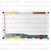 Матрица для ноутбука HP Pavilion G6-2031nr (1366x768 HD) TN, 40pin, Глянцевая