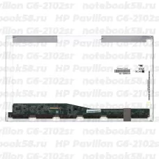 Матрица для ноутбука HP Pavilion G6-2102sr (1366x768 HD) TN, 40pin, Глянцевая