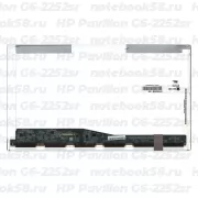 Матрица для ноутбука HP Pavilion G6-2252sr (1366x768 HD) TN, 40pin, Глянцевая